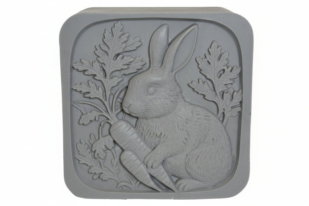 Square Easter Bunny Soap