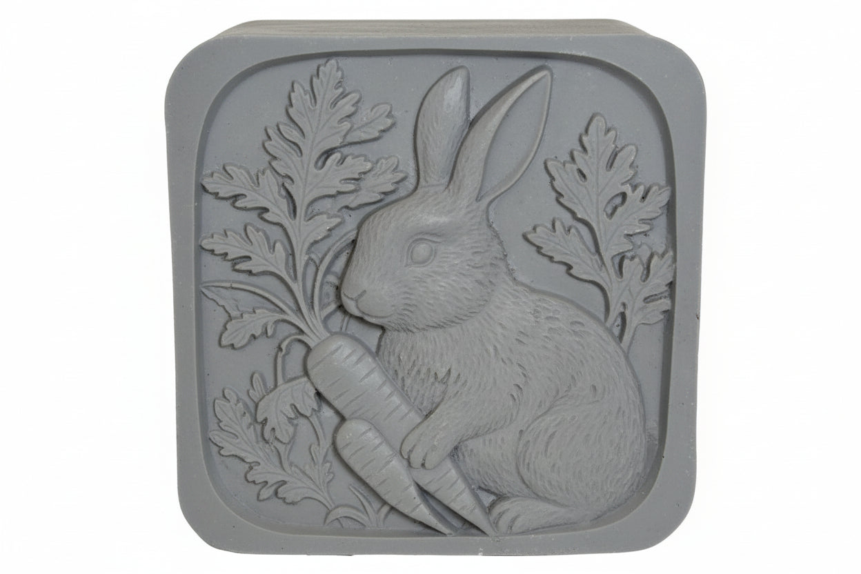 Square Easter Bunny Soap