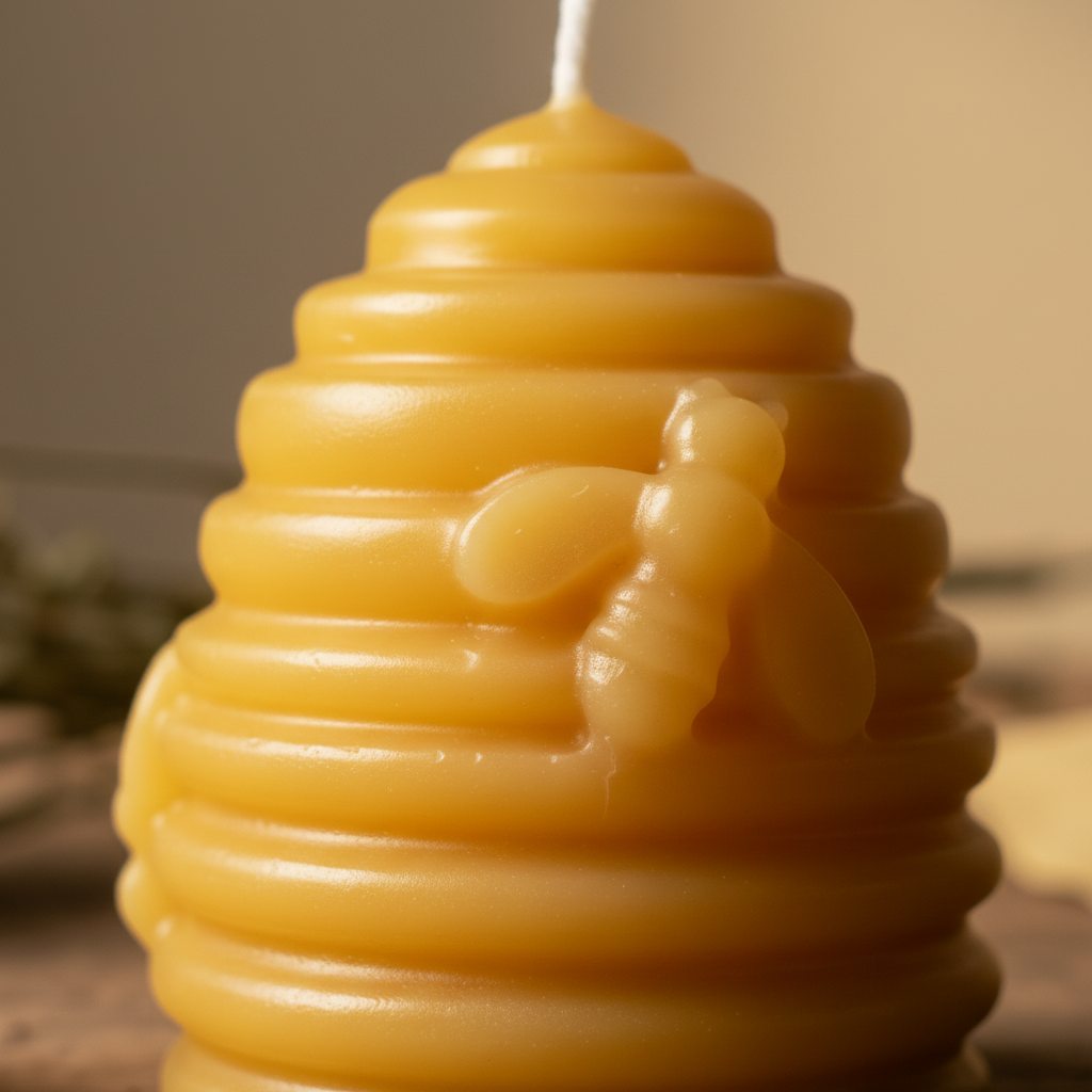 Beehive Candle - Detail Shot