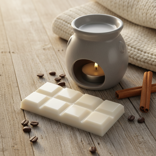 Chocolate Block Melts with burner