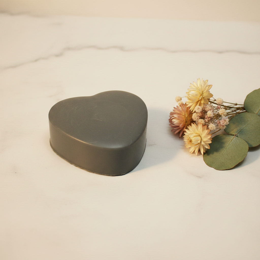Dark Heart Soap Staged