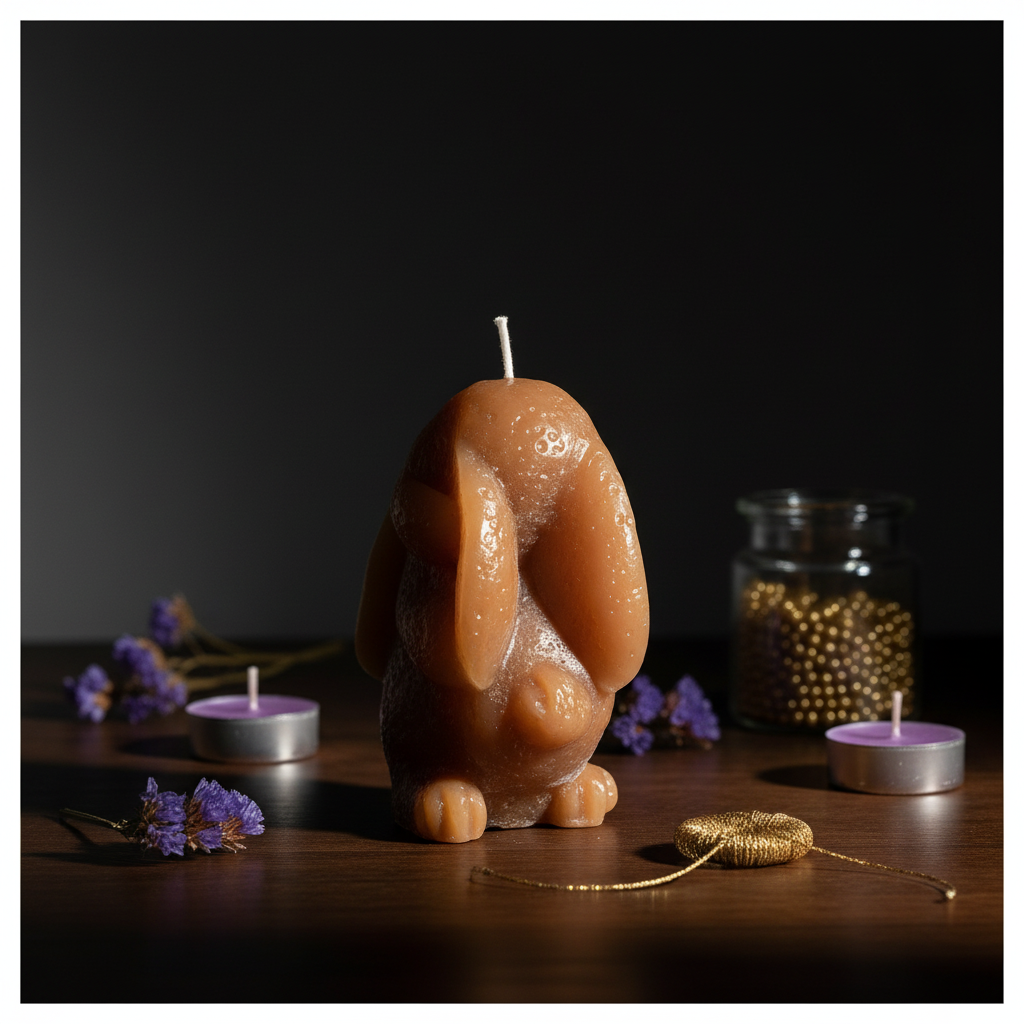 Easter Bunny Candle